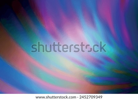 Light Purple vector blurred pattern. Glitter abstract illustration with gradient design. New style for your business design.