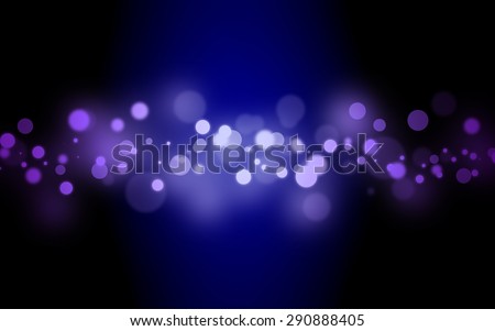 Festive purple gradient  background with defocused lights
