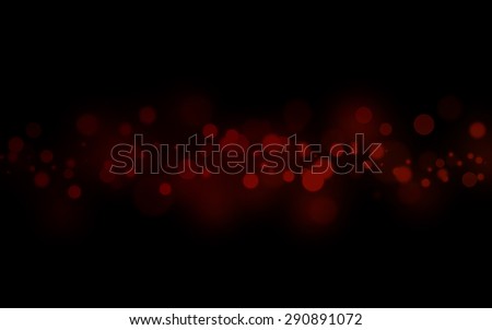 Festive red gradient  background with defocused lights