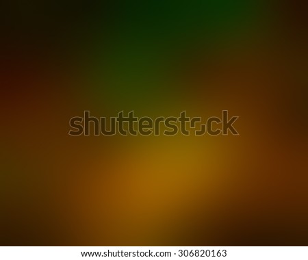 Dark brown and green blur abstraction. Blurred background, pattern, wallpaper, smooth gradient texture color. Raster abstract design for your business.