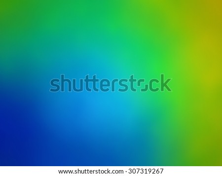 Blue and green blur abstraction. Blurred background, pattern, wallpaper, smooth gradient texture color. Raster abstract design for your business.