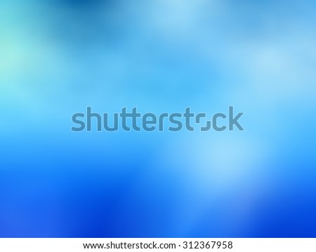 Multicolor light blue blur abstraction. Blurred background, pattern, wallpaper, smooth gradient texture color. Raster abstract design for your business.