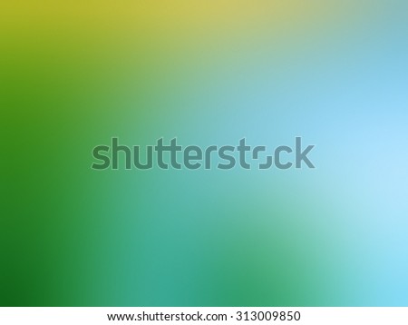 Multicolor green blur abstraction. Blurred background, pattern, wallpaper, smooth gradient texture color. Raster abstract design for your business.