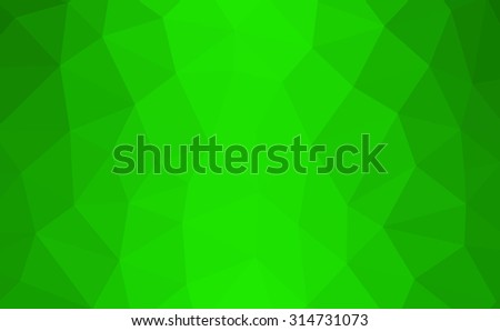 Multicolor green gradient geometric pattern. Triangles background. Polygonal raster abstract for your design. Cool background image for websites.