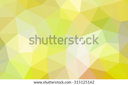 Multicolor orange, yellow gradient geometric pattern. Triangles background. Polygonal raster abstract for your design. Cool background image for websites.