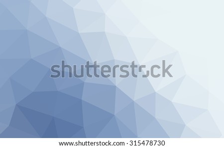 Multicolor white blue gradient geometric pattern. Triangles background. Polygonal raster abstract for your design. Cool background image for websites.