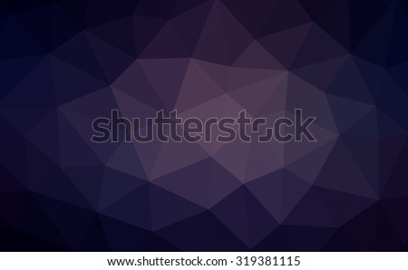 purple dark gradient geometric pattern. Triangles background. Polygonal raster abstract for your design. Cool background image for websites.