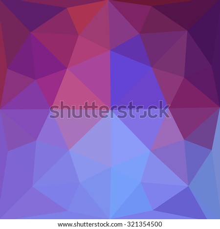 Multicolor purple violet colorful gradient geometric gem pattern. Triangles background. Polygonal raster abstract for your design. Cool background image for website design.