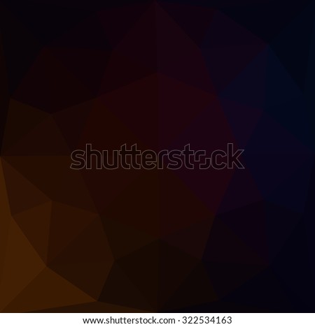 Multicolor dark red gradient geometric pattern. Triangles background. Polygonal raster abstract for your design. Cool background image for websites.