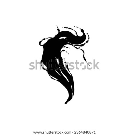 Elvis Presley hair icon. Simple style rock and roll festival poster background symbol. Elvis Presley brand logo design element. Elvis Presley hair t-shirt printing. Vector for sticker.