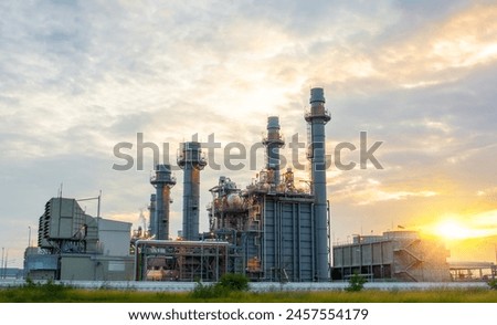 Similar – Image, Stock Photo power plant