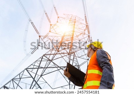 Similar – Image, Stock Photo high voltage