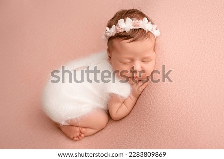 Similar – Image, Stock Photo portrait of cute little girl at beach