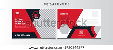 Postcard Template, Fashion Postcard Design Template, Professional Business Postcard Design, Event Card Design, Invitation Design, Direct Mail EDDM Template.