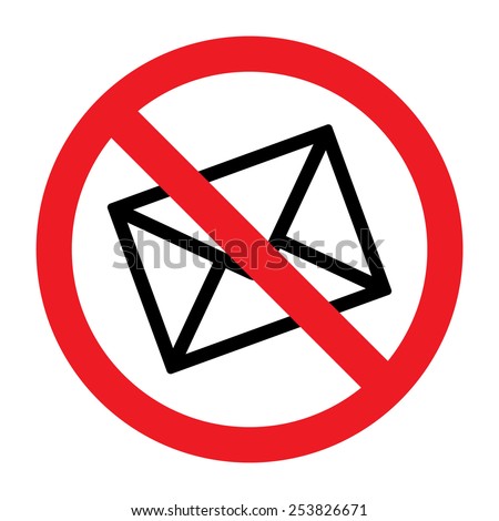 No Spam Sign