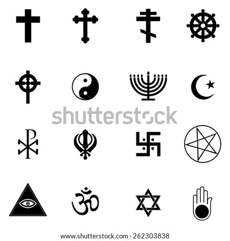 Religion Icons Set