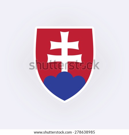 Slovakia coat of arms