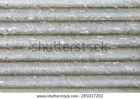 Horizontal of Dirty Roof Tile with Hole Home Building Texture Background