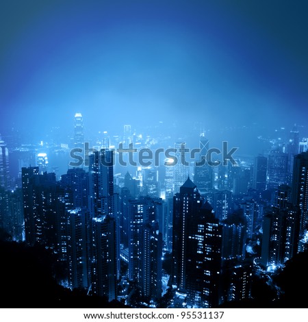 Skyline of City