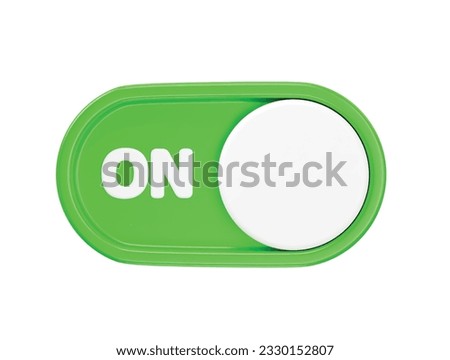 Switch icon 3d render vector illustration transparent