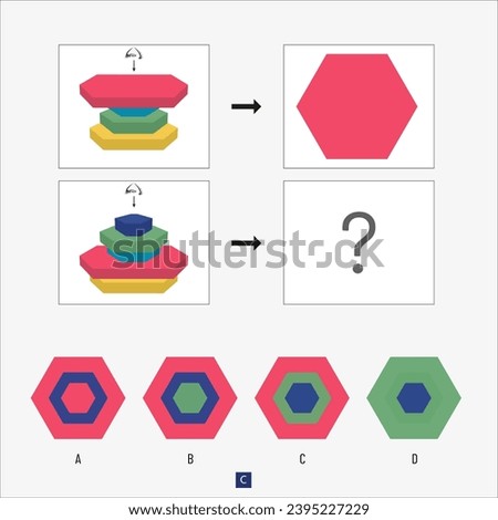 Brain Teasers, top view. What is the view from the top? Find what is not given. Mind questions.