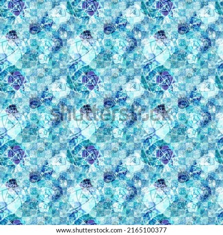lame blue rose pattern​ wallpaper​ Photo stock © 