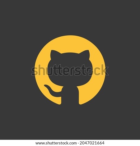 Git Hub Symbol Icon Tshirt Design