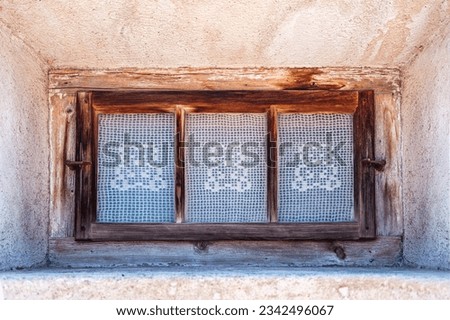Similar – Image, Stock Photo Triptych from windows