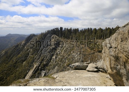 Similar – Image, Stock Photo moro rock sequoia national park