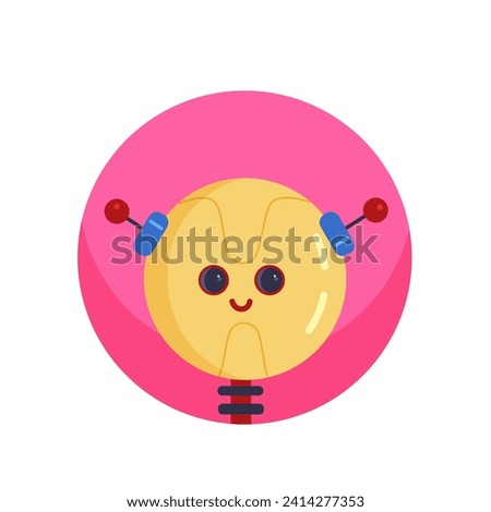 Avatar of robot in the colorful style. This funny robot avatar adds a playful touch, making it an engaging and endearing choice for various digital projects. Vector illustration.