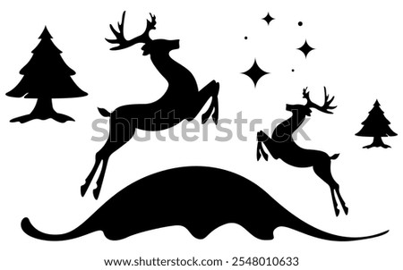 Image, Stock Photo Sleigh ride