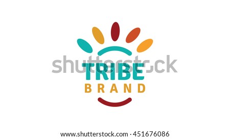 Tribe vector logo template