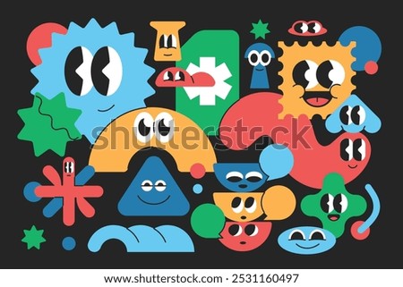 Similar – Image, Stock Photo Yes, you Characters