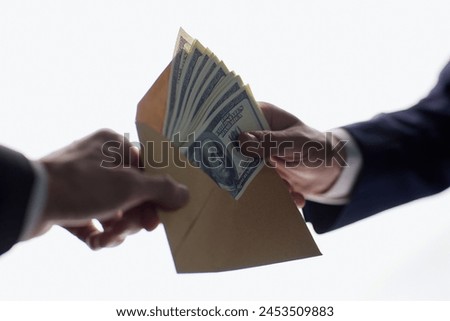 Image, Stock Photo Envelope with money