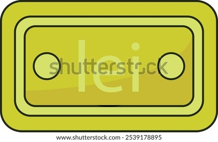 Leu Note Icon Currency Finance Illustration