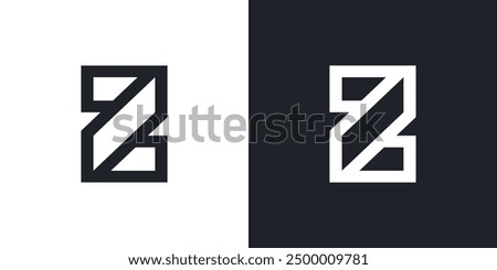 Z logo design vector icon z logo illustration z icon 