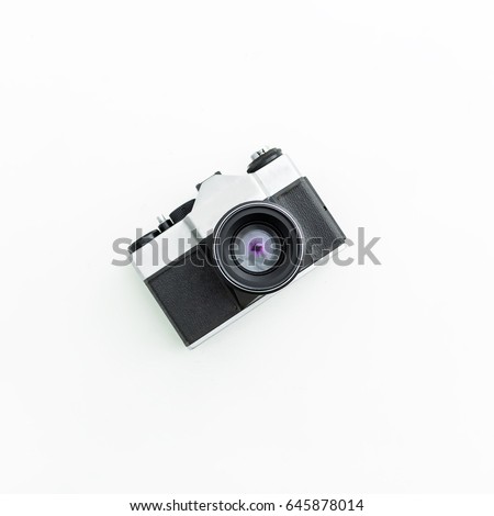 Image, Stock Photo Vintage camera on top of a stack of books