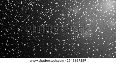 Similar – Image, Stock Photo Thick snowfall at night