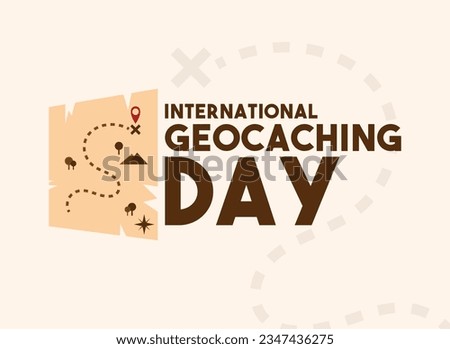 International Geocaching Day. Third Saturday in August. Eps 10.