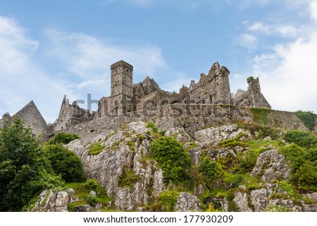 The Rock of Cashel,  the most visited Heritage site in Ireland.