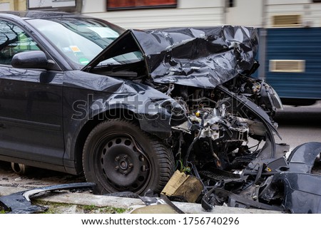 Similar – Image, Stock Photo total loss