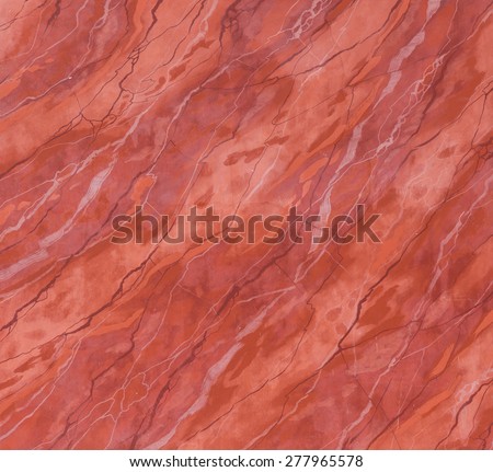 Red marble (painted on a house wall)