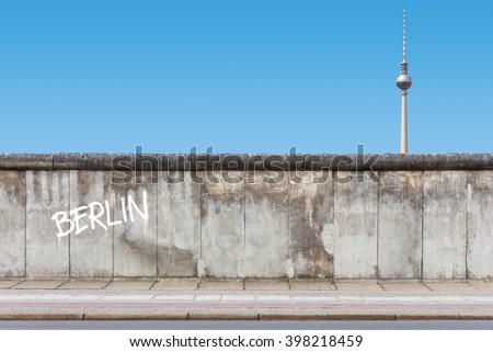 Similar – Image, Stock Photo Graffiti Berlin