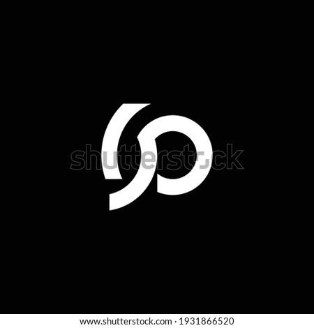 S A Logo. SA Letter Design Vector