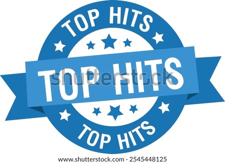 Top hits music thumbnail or icon