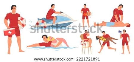 Similar – Image, Stock Photo Life Guard