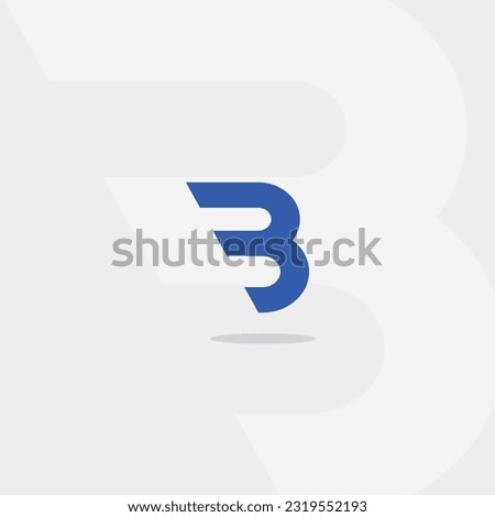 Letter B logo design. Creative Initial letter B logo. Letter B symbol, Letter B business.