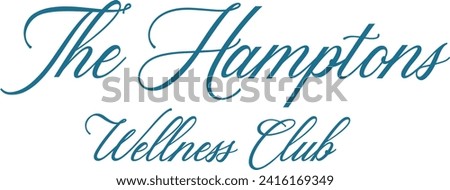 Health Club Wellness Club Varsity College The Hamptons Malibu California luxury USA Trending Script Slogan Whreaf Graphic Tee t-shirt apparel Fashion logo artwork typography tote badge emblem crest 