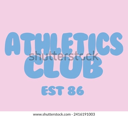 Health Club Wellness Club Athletics Bubble Retro Varsity College The Hamptons Malibu California Sun USA Trending Script Slogan Graphic Tee t-shirt logo artwork typography tote badge emblem crest 