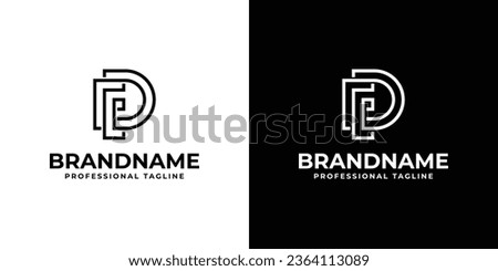 Letter DFL Monogram Logo, sutable for business with DFL, DLF, FLD, FDL, LFD, LDF initials.
